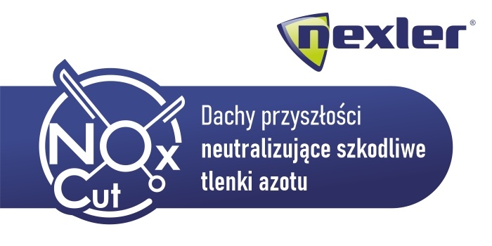 NEXLER NOx Cut – dachy przyszłości neutralizujące szkodliwe tlenki azotu