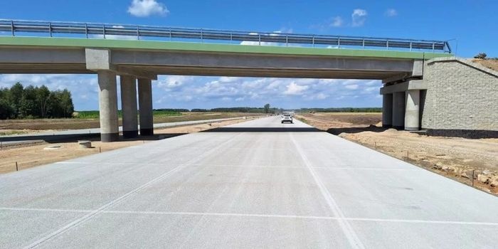 Autostrada A2 odc. od węzła Groszki do węzła Siedlce Zach. o długości 12,9 km z nawierzchnią betonową, fot. GDDKiA