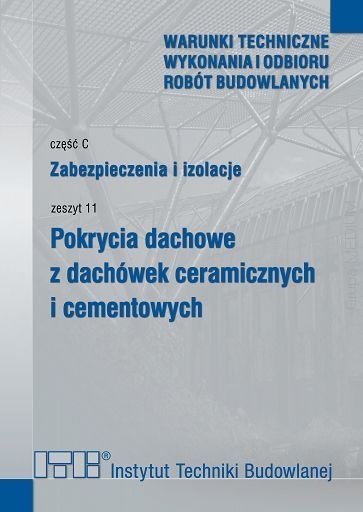 okladka zabezpieczenia i izolacje pokrycia dachowe z dachowek ceramicznych i cementowych